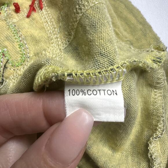 Rare Varno Y2K Harajuku Tank S/M Handmade Patch Beaded Embroidered Top - Picture 11 of 12